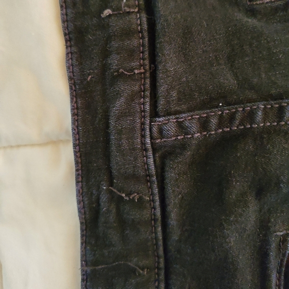 NYDJ black boots cut jeans sz 12 mid rise waist - Picture 5 of 12